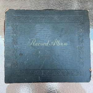 Vintage vinyl records collection